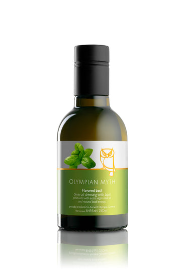Olympian Myth Flavored Basil Extra-Virgin Olive Oil, Fall 2022 Harvest