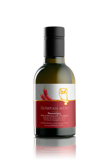Olympian Myth Flavored Spicy Extra Virgin Olive Oil, Fall 2022 Harvest