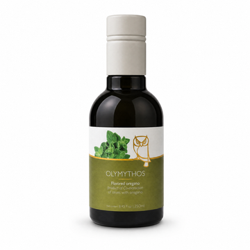 OLYMYTHOS Oregano Flavored Extra Virgin Olive Oil, 250 mL