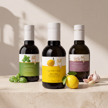 Olymythos Mediterranean Essentials Flavored Olive Oil Trio