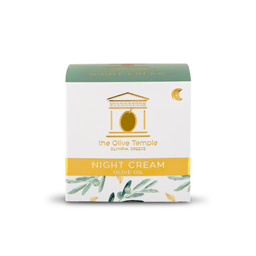 Anti-Aging Night Cream With Olive Oil, Pomegranate & Cross-Linked Hyaluronic Acid
