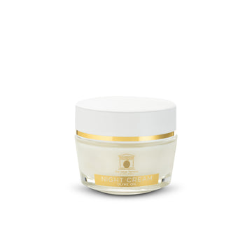 Anti-Aging Night Cream With Olive Oil, Pomegranate & Cross-Linked Hyaluronic Acid