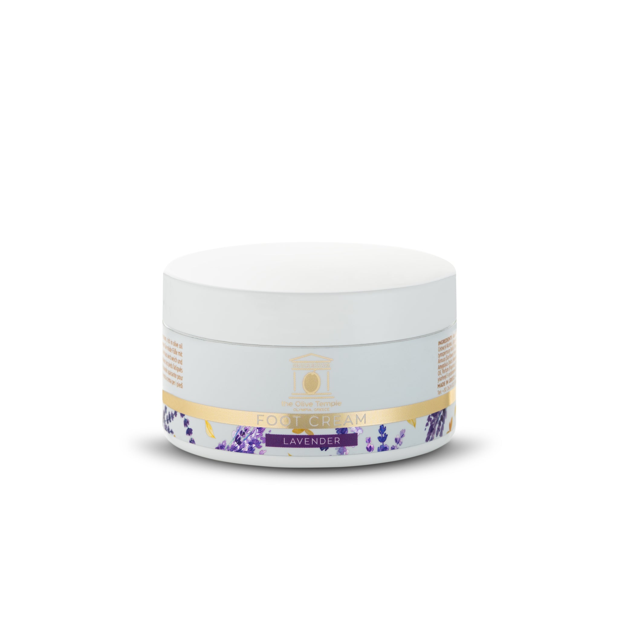 Foot Cream With Olive Oil & Lavender